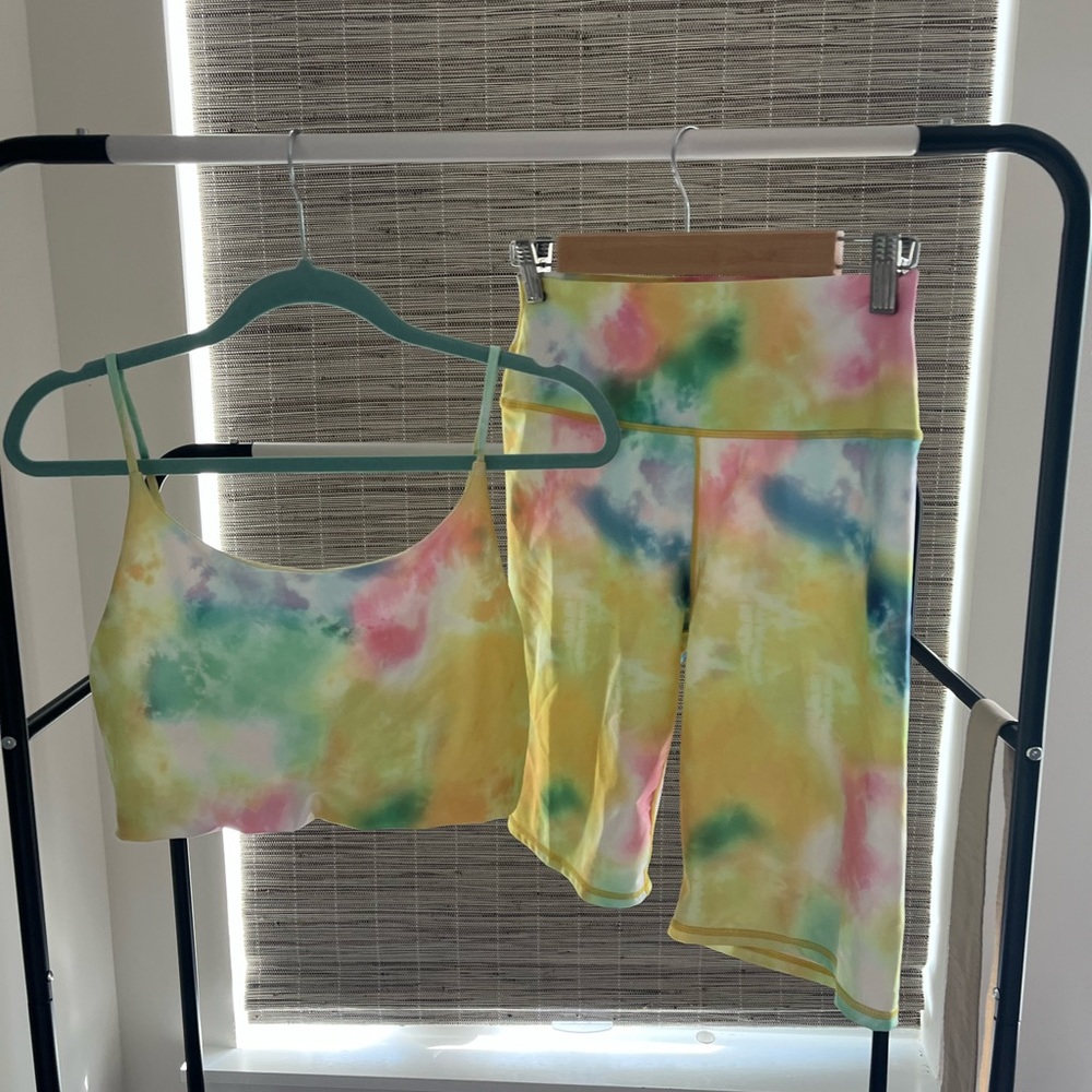 Colorful Tie-Dye Women's Set